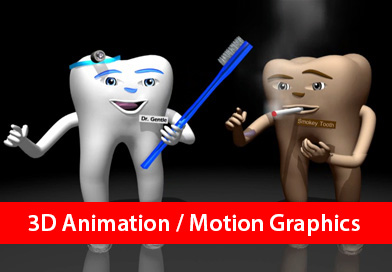 3D Animation Motion Graphics